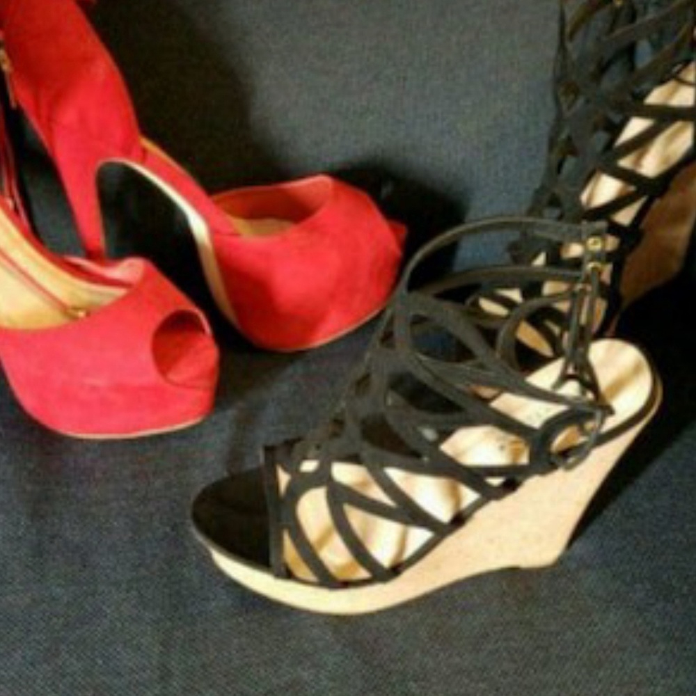 Red stillettos